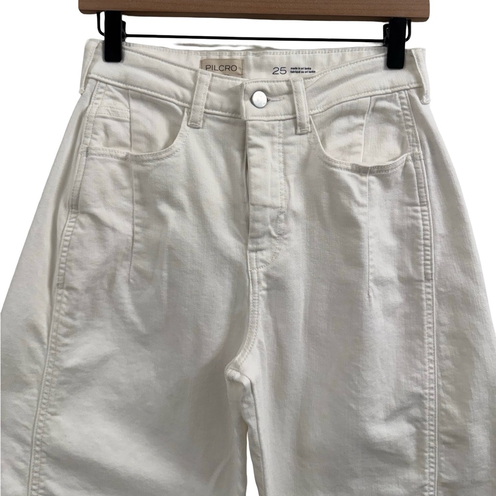 Pilcro Off-White Denim Pants - Picture 3 of 14